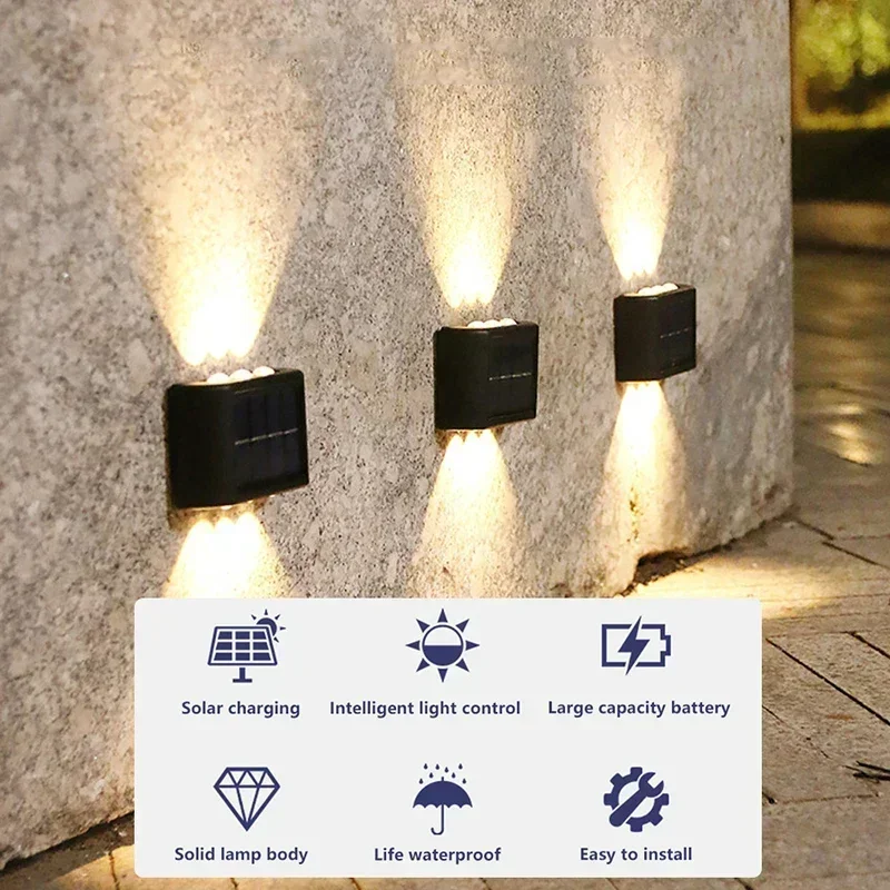LED Solar Light Outdoor Waterp - đánh giá và giá Up Lighting Decor