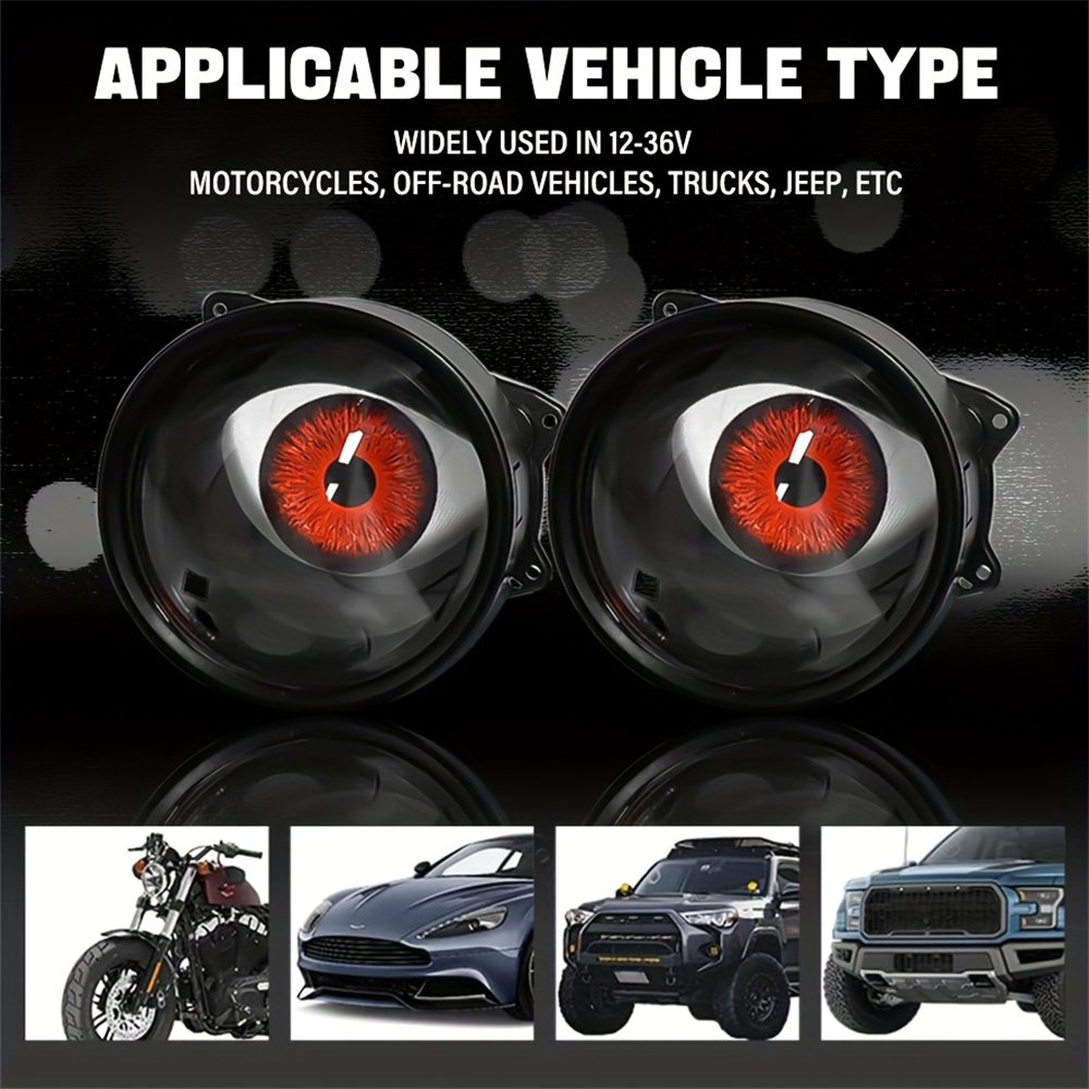  6-Mode Led Dynamic Devil Eye - đánh giá và giá Lighting Decoration Ideas