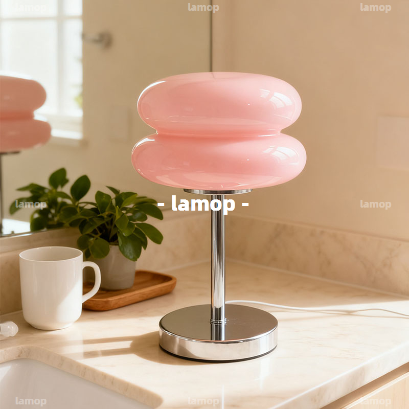 Cream Retro Bedside Table Lamp - đánh giá và giá Decor Lighting Lamps