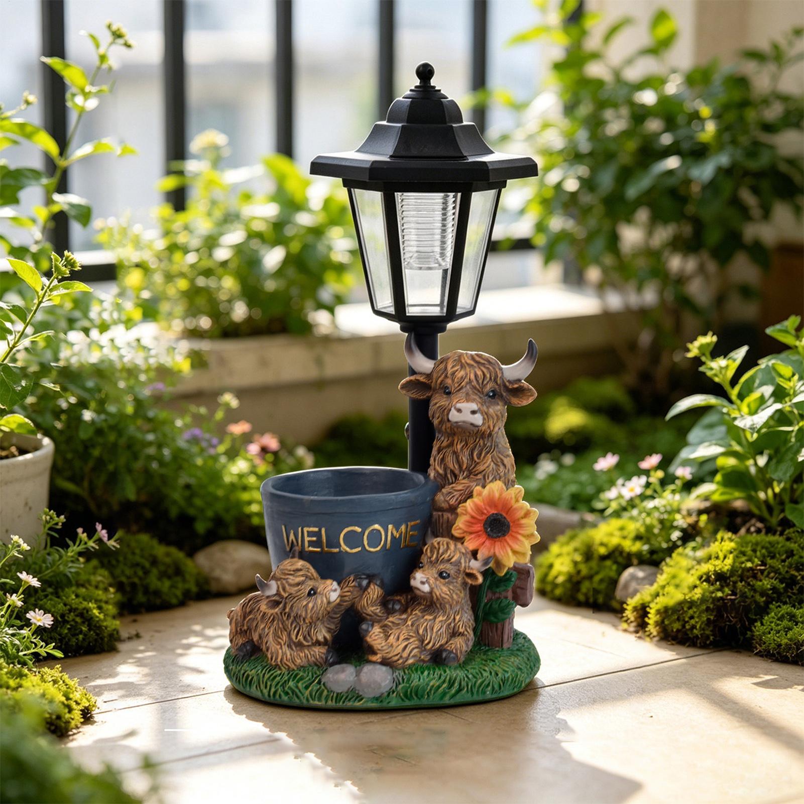 Solar Garden Animals Decorativ - đánh giá và giá Up Lighting Decor