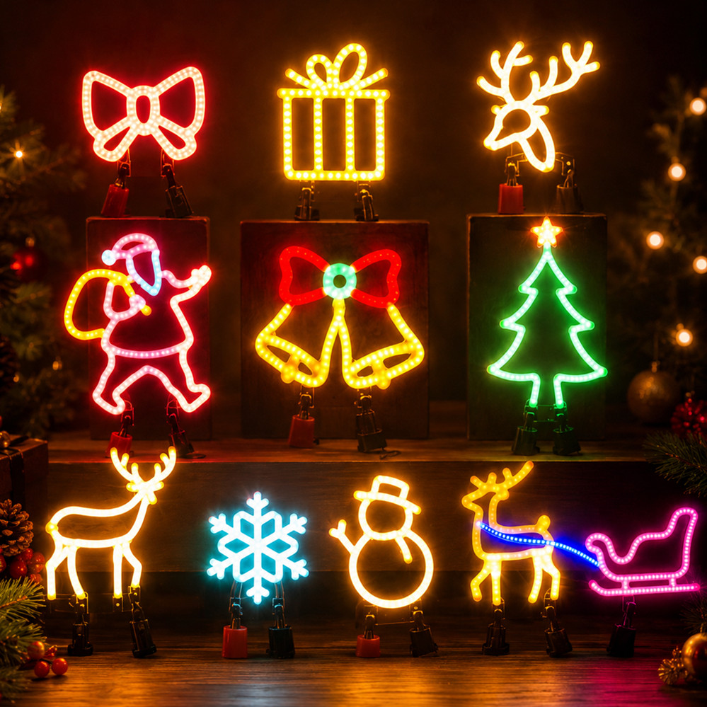 Christmas Decoration LED Neon  - đánh giá và giá Lighting Christmas Decor