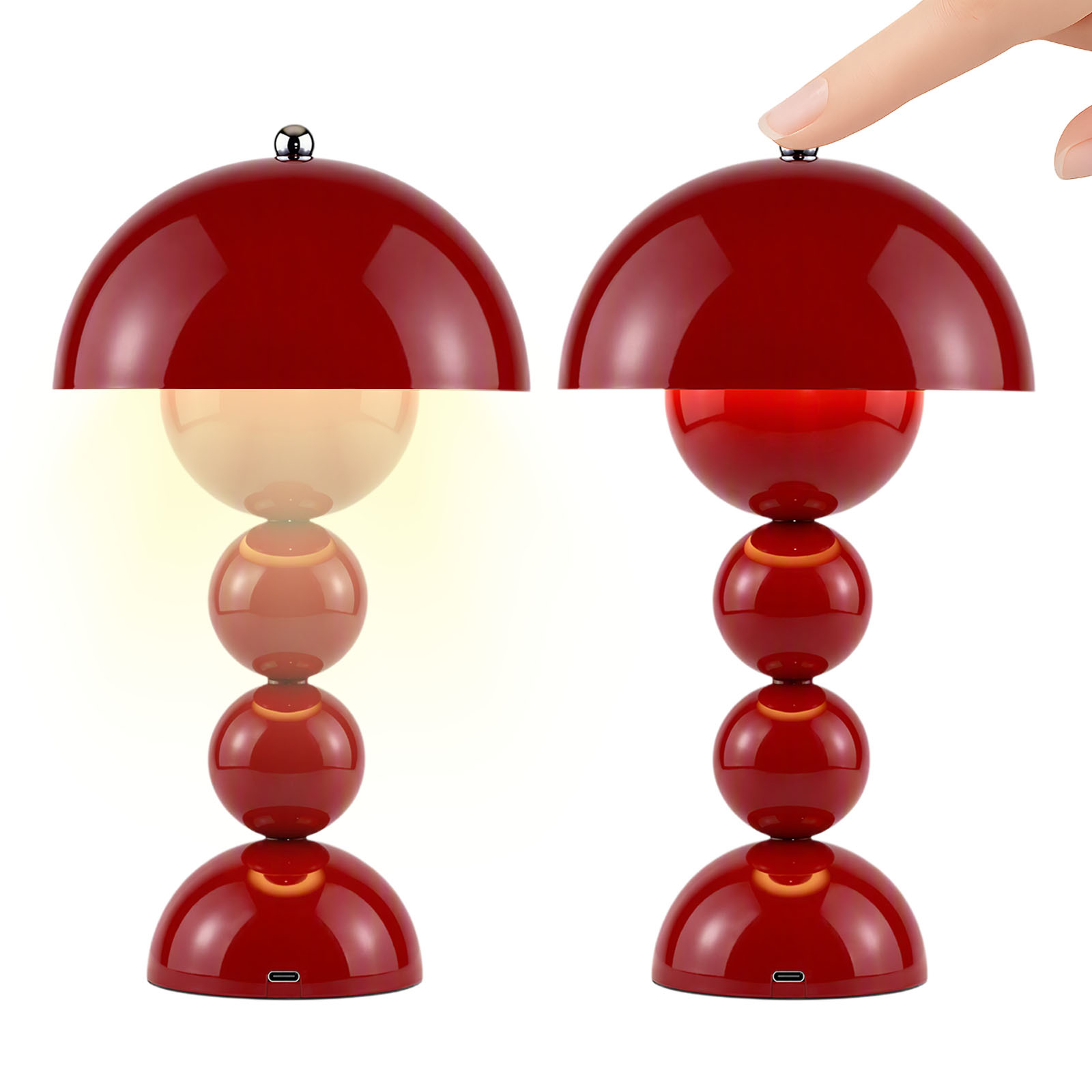 USB Mushroom Bud LED Table Lam - đánh giá và giá Decor Lighting Lamps